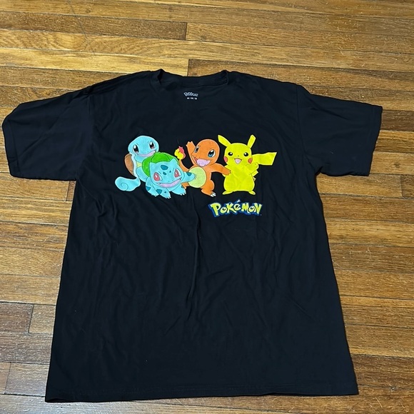 Pokemon Other - Pokemon Unisex Black T-Shirt, Sz Medium